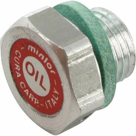 Bouchon purgeur M10 x 1,0 huile pour clé 14mm reniflard type OF cylindre simple effet transmission hydraulique tracteur remorque (1/3)