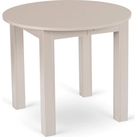 Runder Ausziehtisch Harry 102-142 cm Kaschmir Modern (1/5)