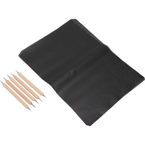 Carbon Transfer Paper for Woodwork and Canvas, A4 Size (1/5)