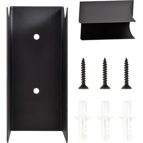 Support Mural pour Balai Range-outils de Jardin Porte-balais en acier solide pour Buanderie Appartement Cave Extérieur Jardin Maison Cuisine (1/5)