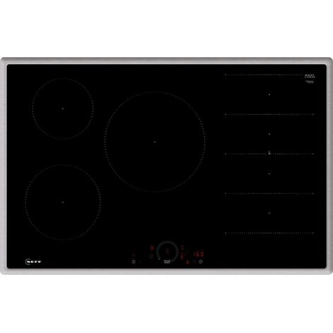 Neff N 70, Induktionskochfeld, 80 cm, Schwarz, Mit Rahmen aufliegend T68SHV4L0