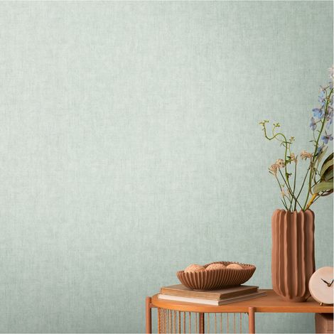 A.S. Creation Vliestapete 10.05 x 0.53 m Livingwalls Unitapete Grün 791091 Einfarbig CosmoLiving by Cosmopolitan (1/5)