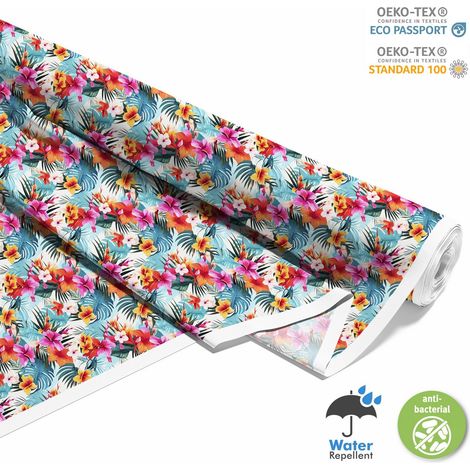 TESSUTI DECORATIVI PER ESTERNI OXFORD - motivo estivo DX9221 (1/5)