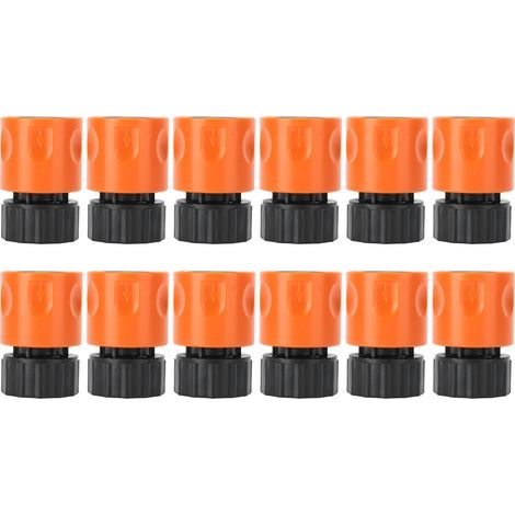 Connecteur de raccord rapide pour tuyau, filetage femelle G3/4, accessoire d'irrigation de jardin, 12 pièces (1/5)