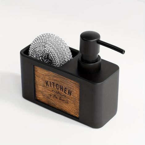 Küchenseifenspender, Badezimmer-Handseifenflasche mit nachfüllbarem Seifenspender und Reinigungsball. – AquaForge (1/5)