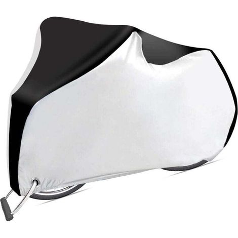 UlisemHousse de vélo, rangement étanche et anti-poussière, housse de protection solaire et UV, adaptée aux VTT et vélos de route
