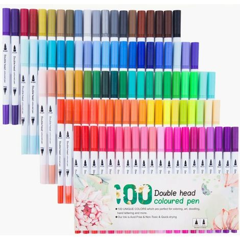 Pennarelli - Pennarelli acrilici, 48 pennarelli colorati permanenti e impermeabili per pittura rupestre, album fotografici fai da te, penne in plastica acrilica.