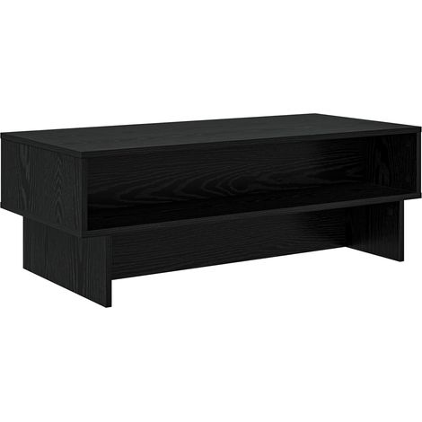 Table basse Chêne noir 100 x 46 x 35 cm Bois d'ingénierie