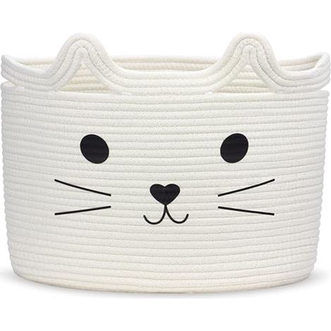 Paniers De Rangement BéBé, Coton Corbeille A Linge, Boite Jouet Enfant, Joli Pour Enfants Et BéBéS, Chambre, Coffre (1/5)