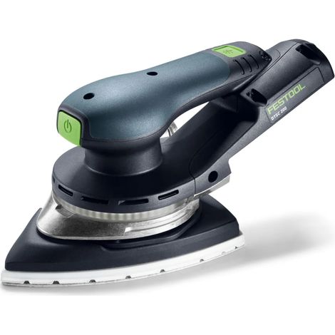 Festool – Ponceuse delta sans fil – Alimentation EC-TEC – Vitesse réglable – Aspiration turbo – Protection contre les vibrations – Pour bois dur (1/4)