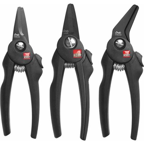 Bessey Black Snips Multi-Purpose Cutters Angled Combi Mini Snips Limited Edition
