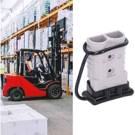 Anderson 350A 600V Batterieanschluss, 2/0 AWG Schnellanschluss-Modular-Stromanschluss mit Silikon-Schutzkappe und Griff (1/5)