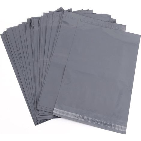 50 x 9x12" Grey Postage Mailing Bags (228x304mm)