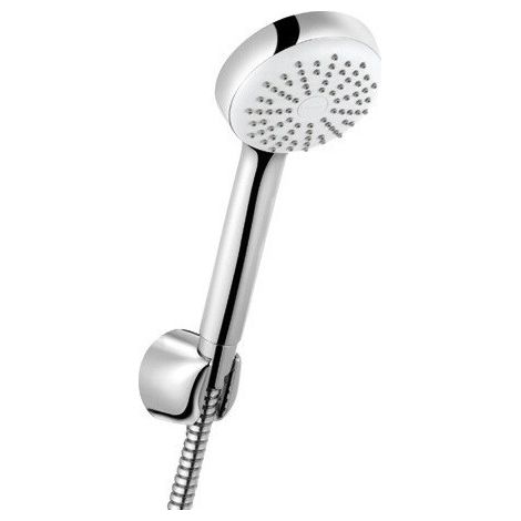 Logo set bain-doucheavec douchette à main 1 jet chromée