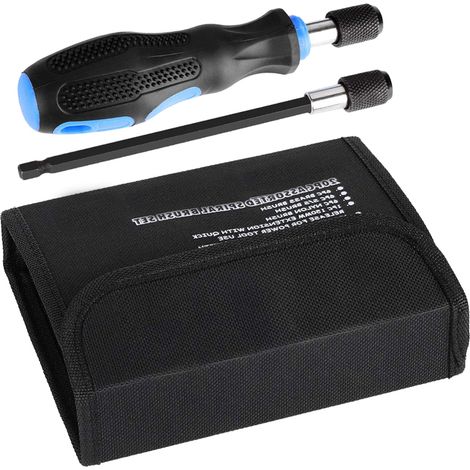 Ensemble de 20 brosses métalliques avec tige hexagonale de 6,35 mm (1/4") et rallonge, en acier inoxydable, laiton et nylon. (1/5)
