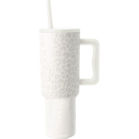 Simple moderne Vase en verre avec pajita de 40 oz, vase aislado, bouteille d'eau réutilisable en acier inoxydable, tasse de voyage, cadeaux pour femmes, hommes, elle et elle (1/5)