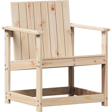 Maison Exclusive - Gartenstuhl 62x56x77 cm Massivholz Kiefer