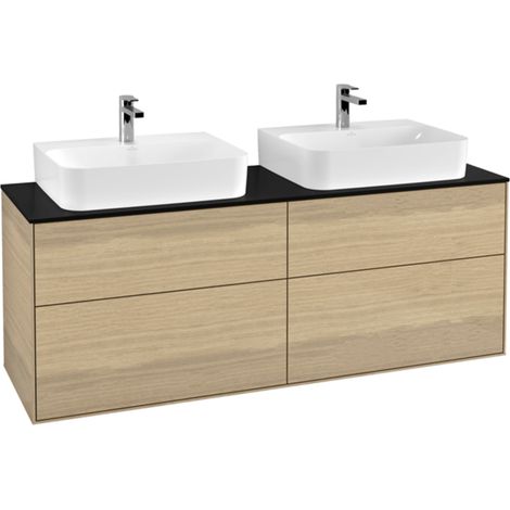 Villeroy & Boch Finion meuble sous lavabo, 4 tiroirs, pour 2 (1/5)