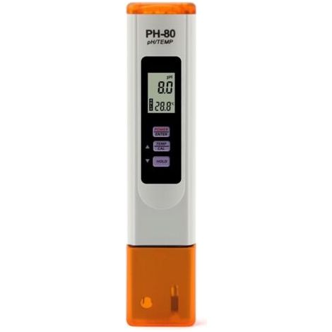 Testeur De Ph Numérique Temp/PH Mètre 0.014.0 Haute Précision Qualité De l'eau pH Testeur Hydrotesteur for Boire Hydroponique Aquarium Piscine des Tests PréCis (1/5)
