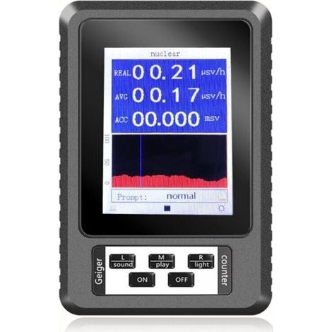 Contatore Geiger XR1-B, rilevatore di radiazioni nucleari, rilevatore di radiazioni ionizzanti (1/4)