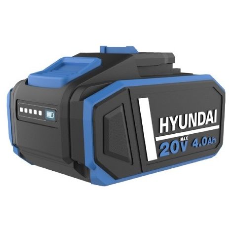 HYUNDAI 25891 STARTER PACK CON 2 BATTERIE 25895 BATTERIA LITIO 20V 4Ah + CARICA BATTERIE 25896 DA 55W CLASSE 2A (1/3)
