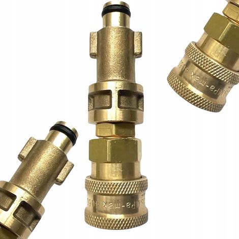 Adattatore per Idropulitrice compatibile con Bosch Vecchio Tipo – Sgancio Rapido 1/4"  Pressione Max 160 Bar  Costruzione Solida e Duratura
