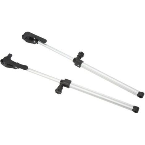 Tige de Support de fenêtre de camping-car télescopique en alliage d'aluminium, 2 pièces, 310 à 435mm, pour camping-car, remorque (1/4)