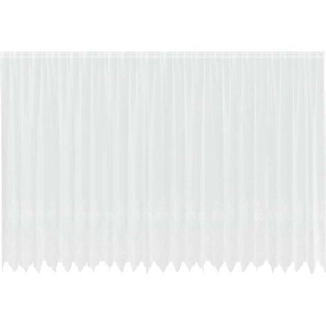 Rideaux avec des rideaux Blanc 500x100cm Polyester CFW94706 (1/5)