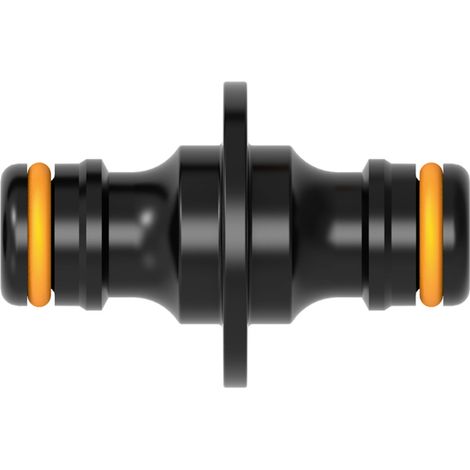 FISKARS Nippel zum Anschluss von Gartenschläuchen für Bewässerungszwecke, universell (1/4)