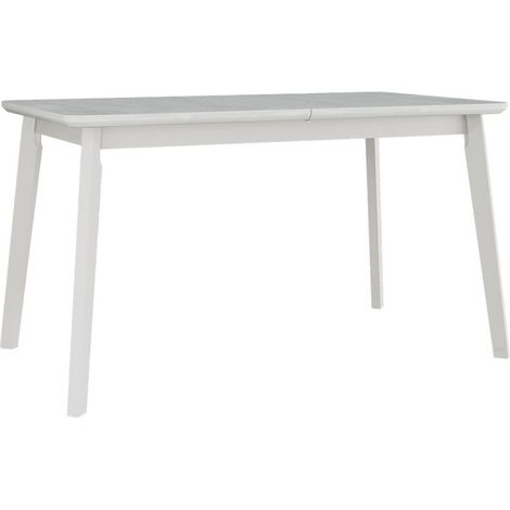 Mesa Victorville 175, Blanco, 75x80x140cm, Alargamiento, MDF, Madera