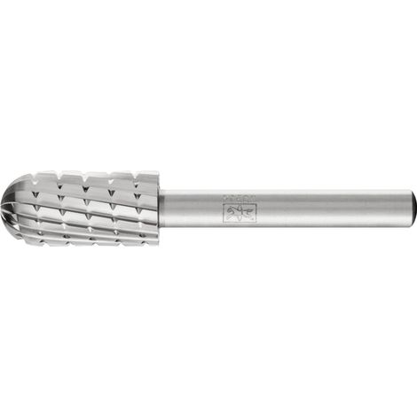 PFERD TOOLS HSS Frässtift Walzenrundform C Ø 12x25 mm Schaft-Ø 6 mm Z 2 universal mittel Spanbrecher (1/4)