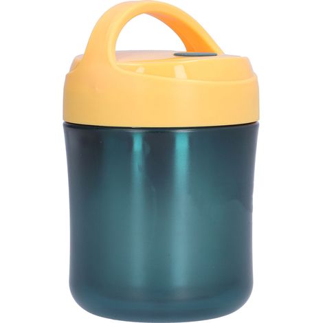 Boîte isotherme 500 ml en acier inoxydable 304 et silicone étanche pour garder au chaud les soupes (jaune) (1/5)