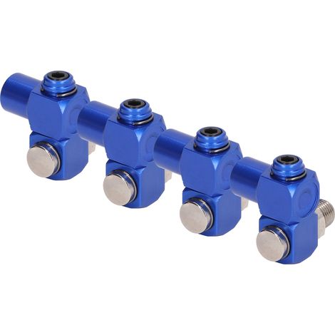 4 Stück 1/4-Zoll-NPT-Drehverbinder für Druckluftschläuche, 360° drehbar, Adapter für Druckluftwerkzeuge, 150 PSI (1/5)