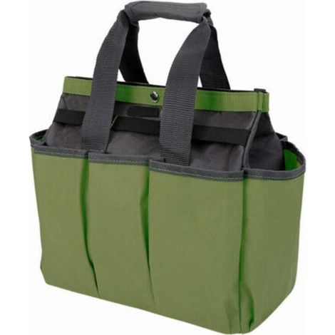 Fabric Garden Tool Storage Bag - Dark Green (1/5)