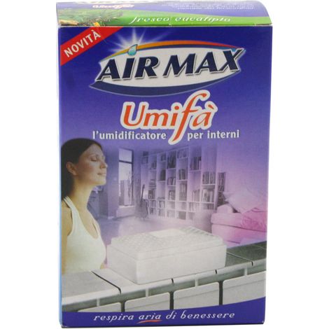 Umidificatore umifa' airmax assorbi umidita' per termosifoni fresco eucalipto