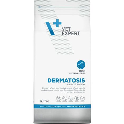 VetExpert Dieta Veterinaria Derm Conejo y Patata 12 kg
