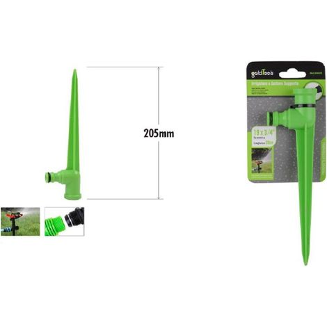 Trade Shop - GEGENÜBER FÜR IRRIGATORE 19X3/4" FEMMINA MIT INNESTO RAPIDO GIARDINO 20 CM 90005 -