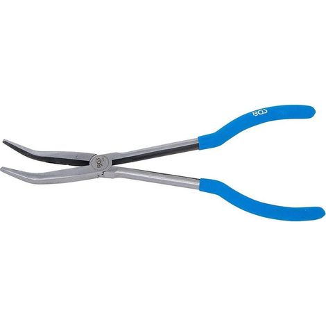 Pince Téléphone Extralongue Coudée 45 deg. 280 mm - Acier, Précision et Accessibilité, Zones Difficiles - D-Work (1/5)