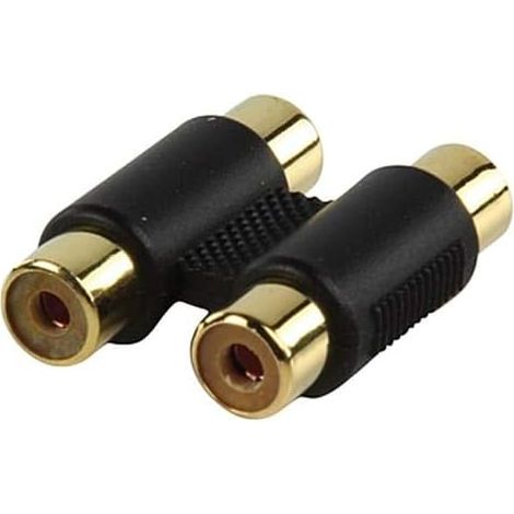Coupleur audio/vidéo double femelle — Adaptateur audio/vidéo [Double canal] (1/5)