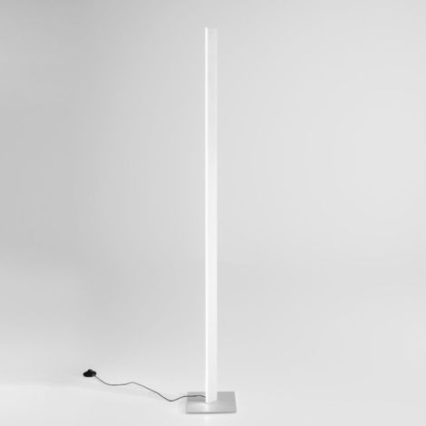 Lampadaire moderne led gea luce eartha pt en aluminium et silicone à intensité variable