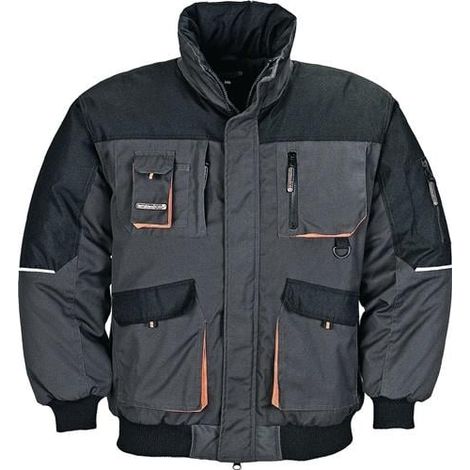 Chacelo de piloto para Hombre 4629, Talla L, gris oscuro