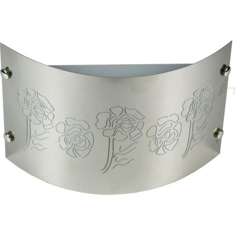 Plafonnier mural Candellux ALUNO E14 blanc/chrome 29cm