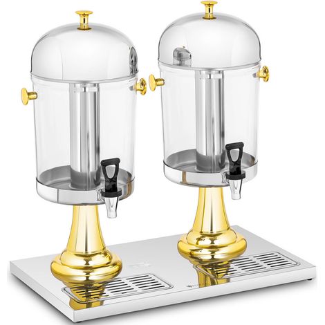 Distributeur de jus - Royal Catering - Volume : 2 x 8 l - Récipients : Ø 22 cm (1/5)