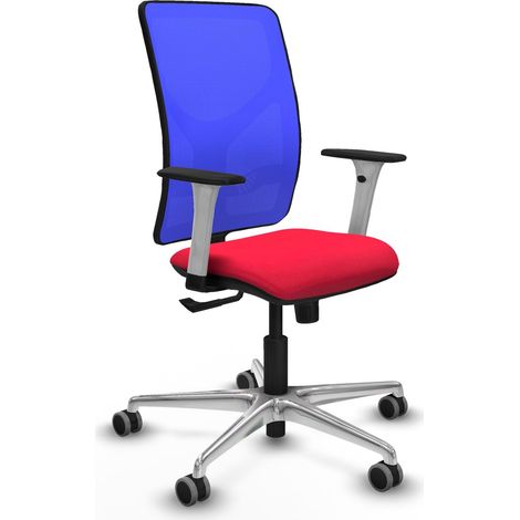 Chaise de bureau piqueras y crespo Motilla blanc mousse haute qualité (1/2)