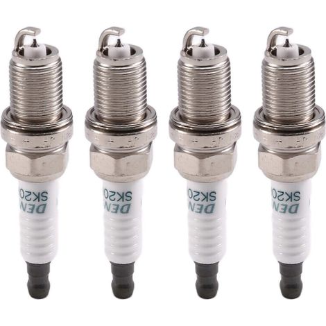 4 bougies d'allumage pour Toyota 4Runner, Camry, Corolla, Celica, Lexus ES300, GS300, 350, 400 (référence : 90919-01210, 9091901210) (1/5)