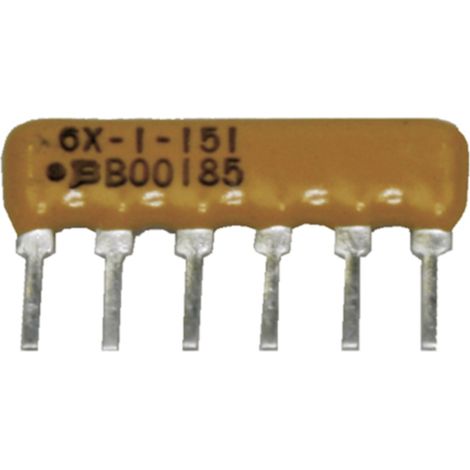 Bourns 4609X-101-102LF  Widerstandsnetzwerk 1 kΩ THT SIP-9 0.2 W  1 St.