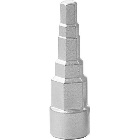 Clé pour radiateur, clé à molette pour radiateur, clé pour vannes de radiateur, clé étagée avec douille carrée, cliquet 1/2 pouce (1/5)