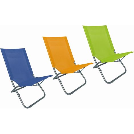 Spiaggina ecopoly 42x63xh75cm colore verde