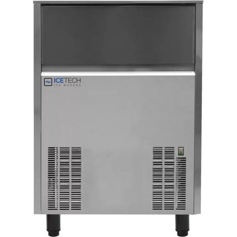 Machine à glaçons pleins ICE TECH SS 80 taille L Eau - Icetech