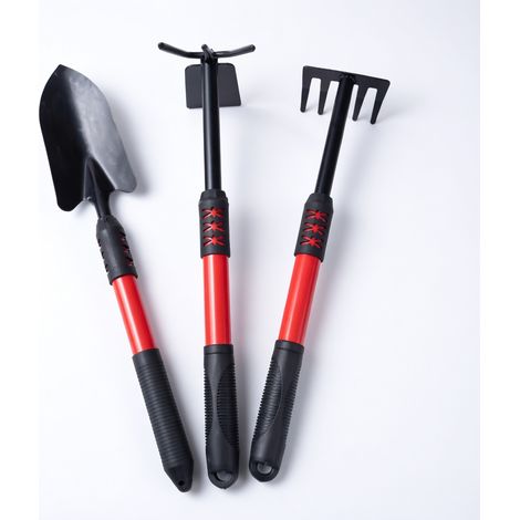Mini pala da giardino appuntita in acciaio, attrezzo manuale per semina (1/5)